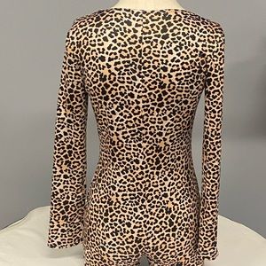 Leopard Short Jumpsuit